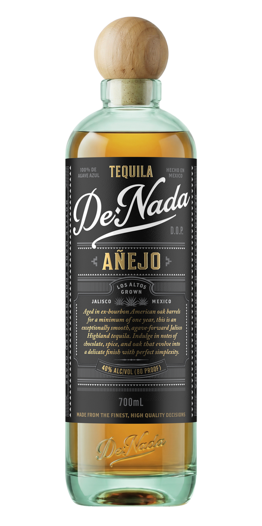 De Nada Tequila Añejo 700ml